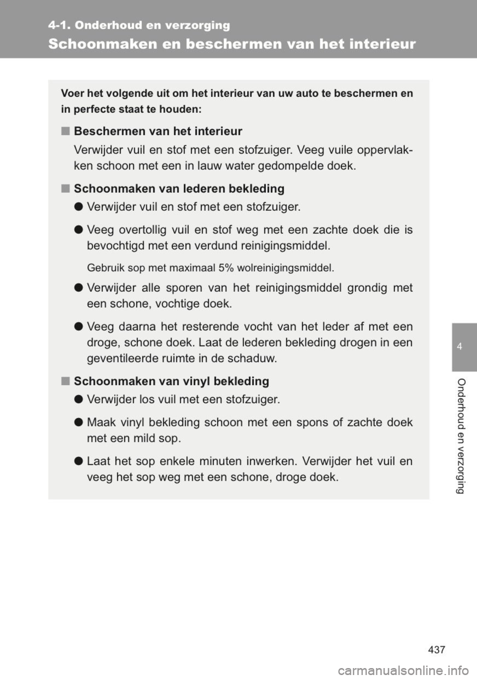 TOYOTA YARIS 2014  Instructieboekje (in Dutch) 