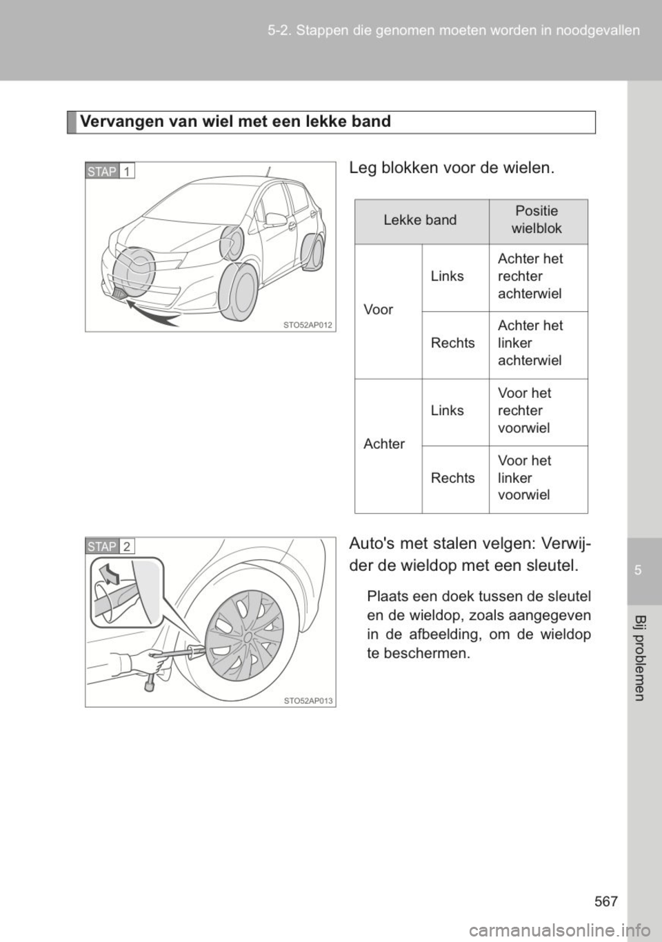 TOYOTA YARIS 2014  Instructieboekje (in Dutch) 