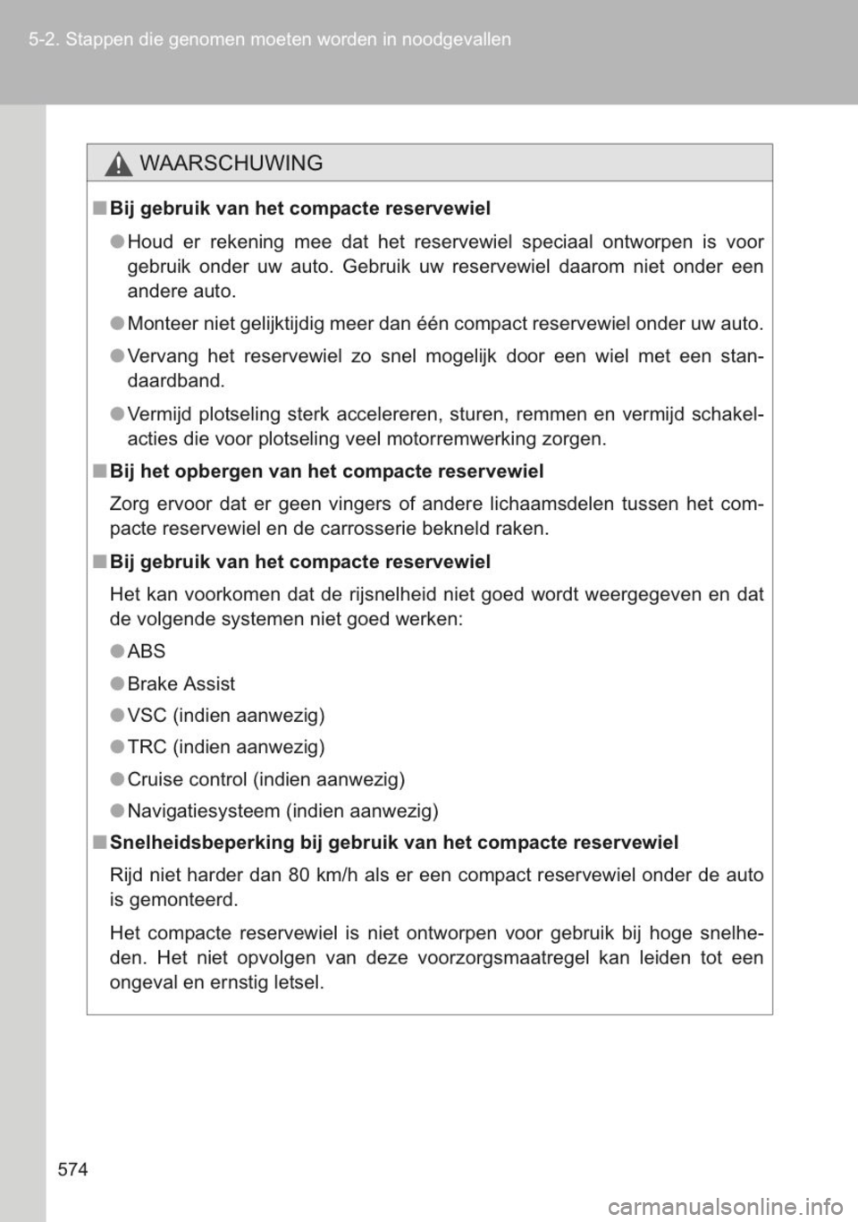 TOYOTA YARIS 2014  Instructieboekje (in Dutch) 