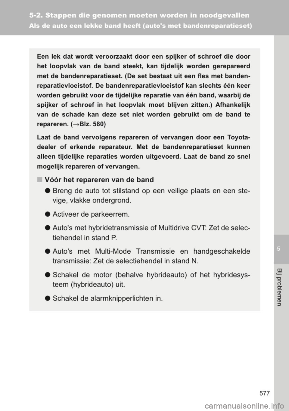 TOYOTA YARIS 2014  Instructieboekje (in Dutch) 