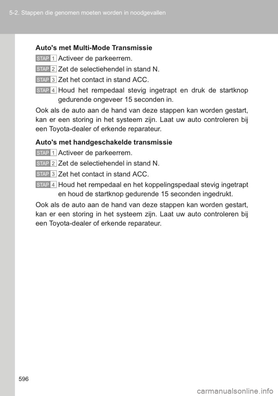TOYOTA YARIS 2014  Instructieboekje (in Dutch) 