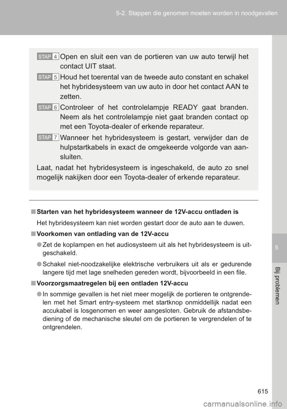 TOYOTA YARIS 2014  Instructieboekje (in Dutch) 