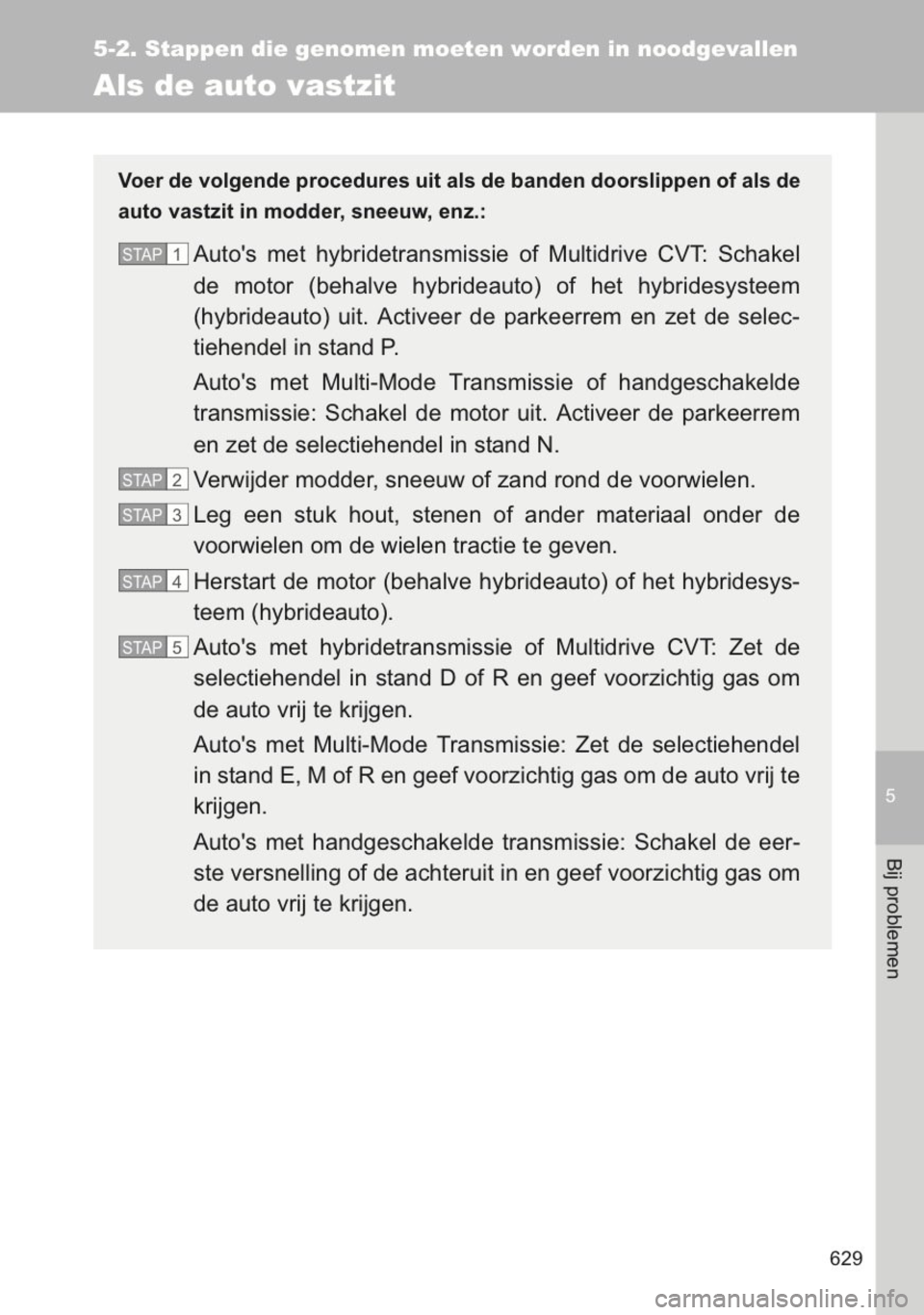 TOYOTA YARIS 2014  Instructieboekje (in Dutch) 