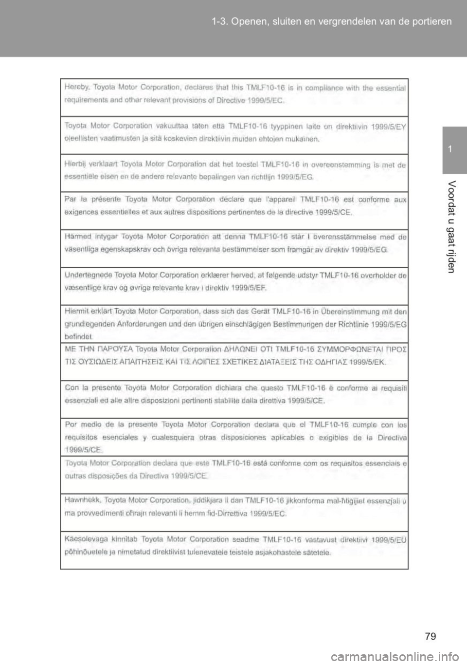 TOYOTA YARIS 2014  Instructieboekje (in Dutch) 