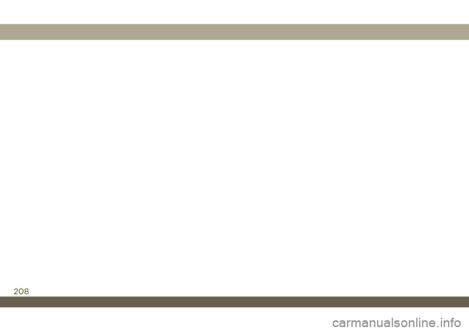 JEEP WRANGLER 2DOORS 2019  Notice dentretien (in French) 208 