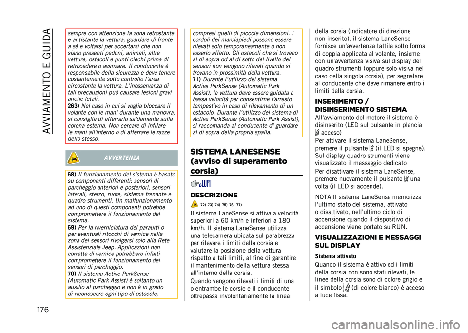 JEEP COMPASS 2021  Libretto Uso Manutenzione (in Italian) ���F�F�>��5�2��:�.��2��(�;�>�$�
��
�	 �
����� ��� ���������� �� ���� ������
�����
� �����
����� �� ��������  �����	��� �	� ����