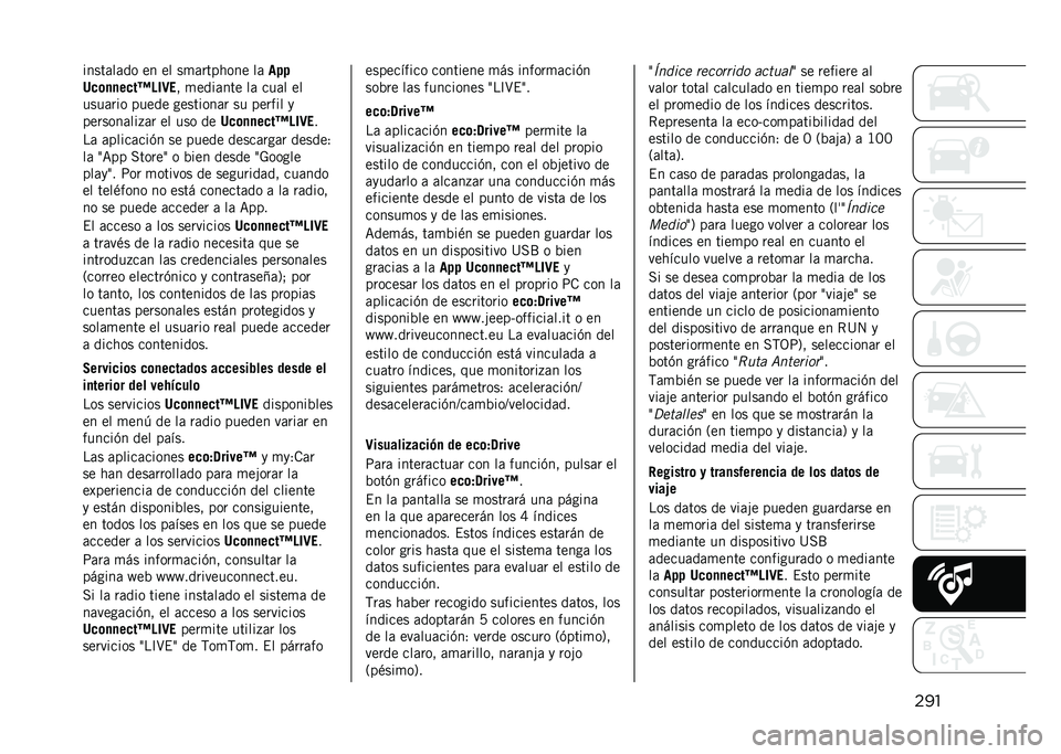 JEEP COMPASS 2021  Manual de Empleo y Cuidado (in Spanish) ��������	��	�� �� �� ��
�	������� ��	
���
�7�
�	�
�
��
��I� ��9� � �
����	��� ��	 ���	� ��
����	��� ����� ��������	� �� ������ �
