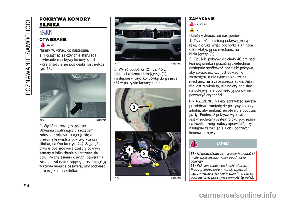 JEEP COMPASS 2021  Instrukcja obsługi (in Polish) ���5�)�:�B�(�B�:�F�9��=�B�U�5�,�X�5�D�+
�� �	���
���
 �����
�
��� ����
������
�
���
�P�Q�) �P�V�)
�:���	� � ���
����"� �� ���������	�2
�G� �����&��