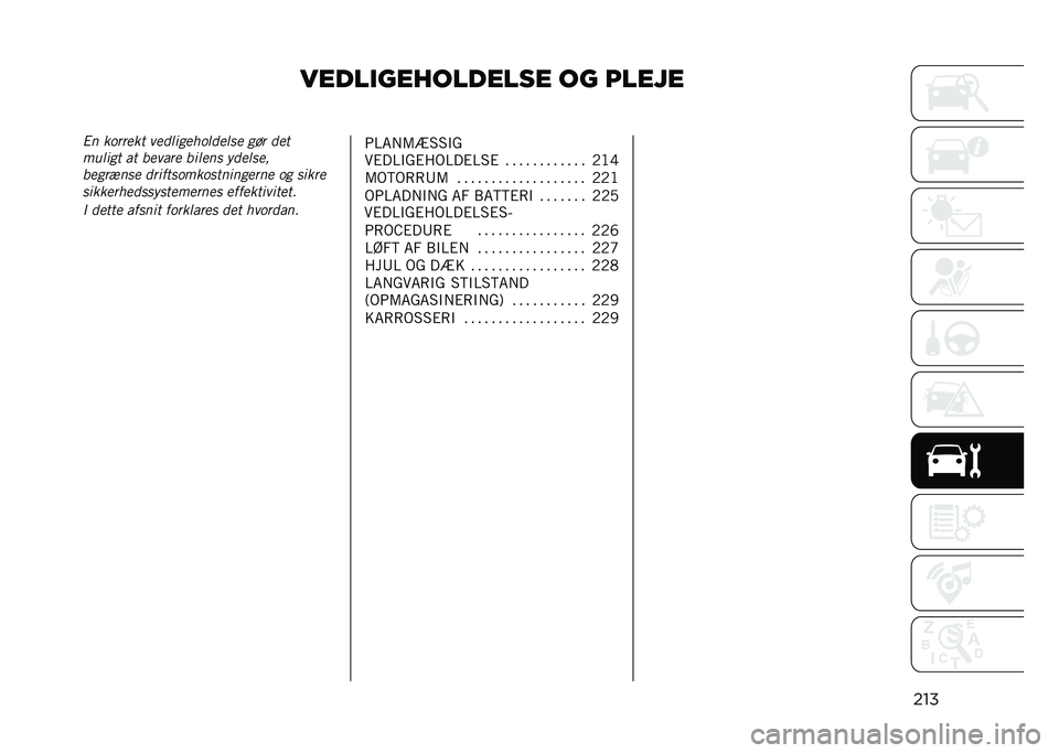 JEEP COMPASS 2021  Brugs- og vedligeholdelsesvejledning (in Danish) �����
���������� �� �����
����&�
 ������� �����	���������� ��!� ���
����	�� �� �
����� �
�	���
� �������
�
�����
�� ���	