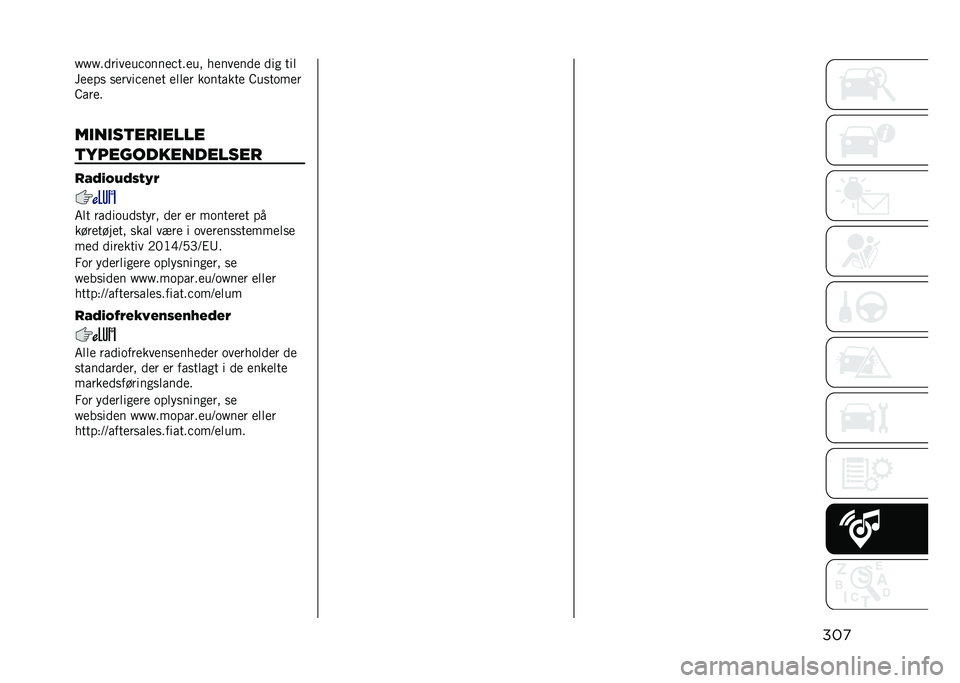 JEEP COMPASS 2021  Brugs- og vedligeholdelsesvejledning (in Danish) ���
�Q�Q�Q��������"�	����"����� �������� ���
 ���
�����
 �
�����"���� ����� ��	������ �F��
��	���
�F����
��
��
��	���
����
�	�+�