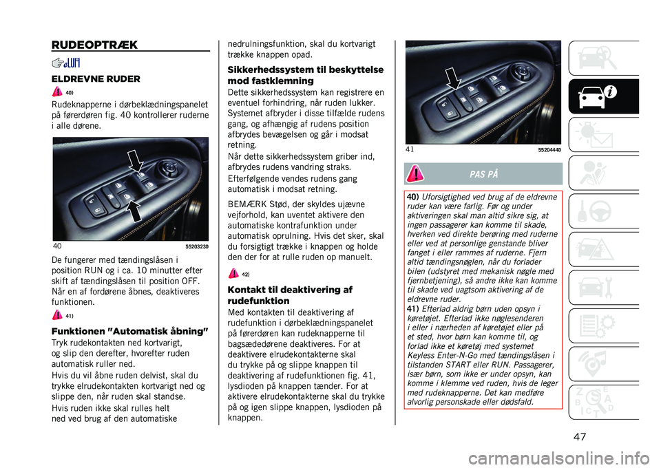 JEEP COMPASS 2021  Brugs- og vedligeholdelsesvejledning (in Danish) ��
�������	��
�
�������� �����
�B�>�)
�8������������ � �������������
�
�������
�� ���������� ���
� �E�5 ��	����	������ �
