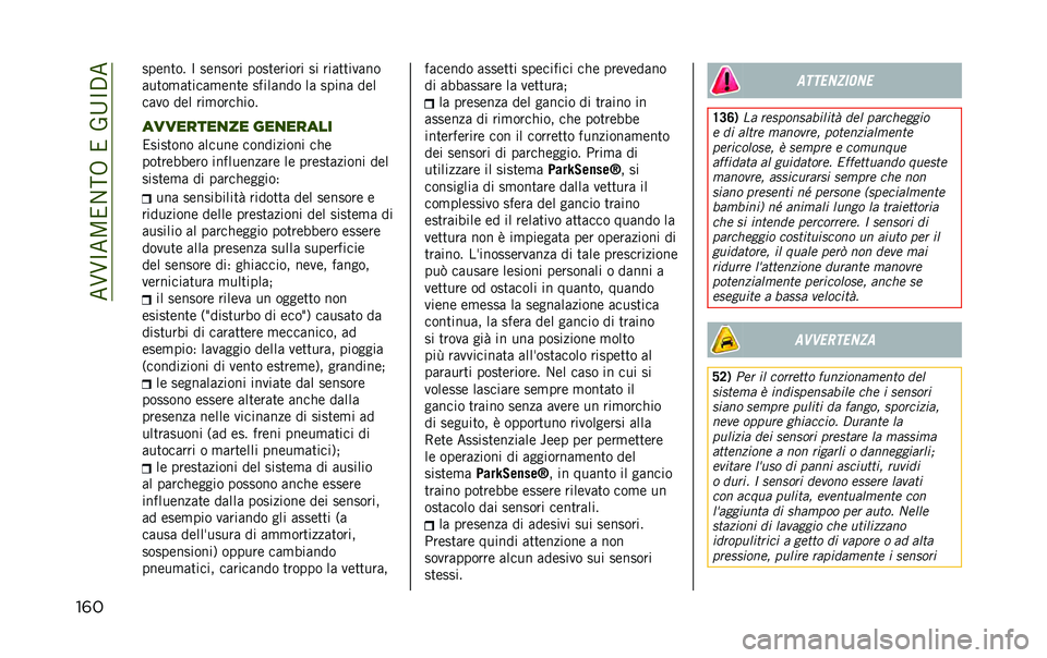 JEEP RENEGADE 2020  Libretto Uso Manutenzione (in Italian) ���@�@�C��<��1��8����2�B�C�.�
��	� ���	���� �C ��	����� �����	����� �� �������
���
�����
������
�	���	 �������� �� ����� ��	�
��