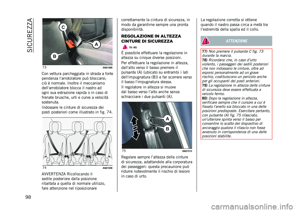JEEP RENEGADE 2021  Libretto Uso Manutenzione (in Italian) ��+�C��A�5��E�E�
�� �O�H
��7�
�7�?�<�@�
��� �
�	����� �����&�	������ �� ������ � �����	
��	���	��� ��(������������	 ���< �!���������)