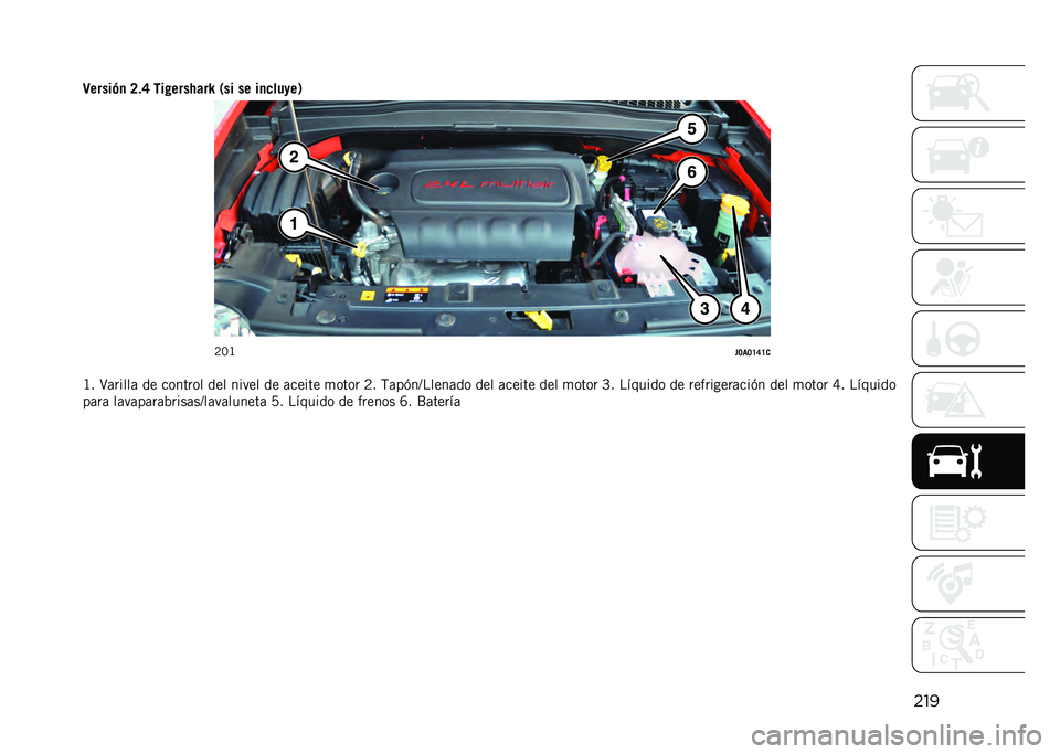 JEEP RENEGADE 2021  Manual de Empleo y Cuidado (in Spanish) ���
�
�9�����(�
 �?�!�F ��� ����,���S �/�� �� ��
�
�����1
�8�:�B
��>��>�H�F�H�
�B� �>�	�����	 �� ������� ��� ����� �� �	����� �
���� �8� �,