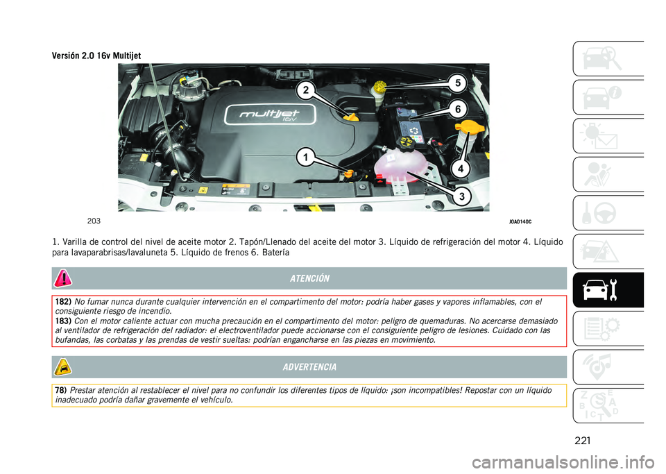 JEEP RENEGADE 2021  Manual de Empleo y Cuidado (in Spanish) ���
�
�9�����(�
 �?�!�> �H�E� ������.��
�8�:�M
��>��>�H�F�>�
�B� �>�	�����	 �� ������� ��� ����� �� �	����� �
���� �8� �,�	��(��D�����	�� �