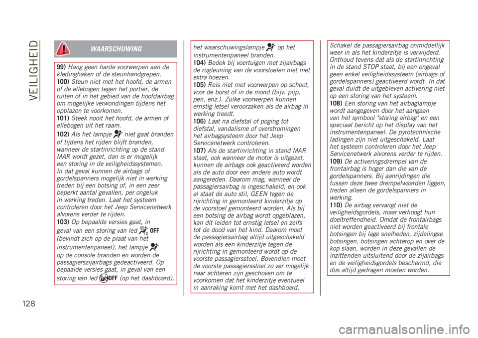 JEEP RENEGADE 2019  Instructieboek (in Dutch) ��(�0�$�>�$��#�0�$�
"$*
����������	�
�
�I�I�.�1�
�� ��	�	� ��
���	 ������	���	� �
�
� ��	
�
��	������
�
�	� �� ��	 ���	����
�����	��	��
�D�;�;�.