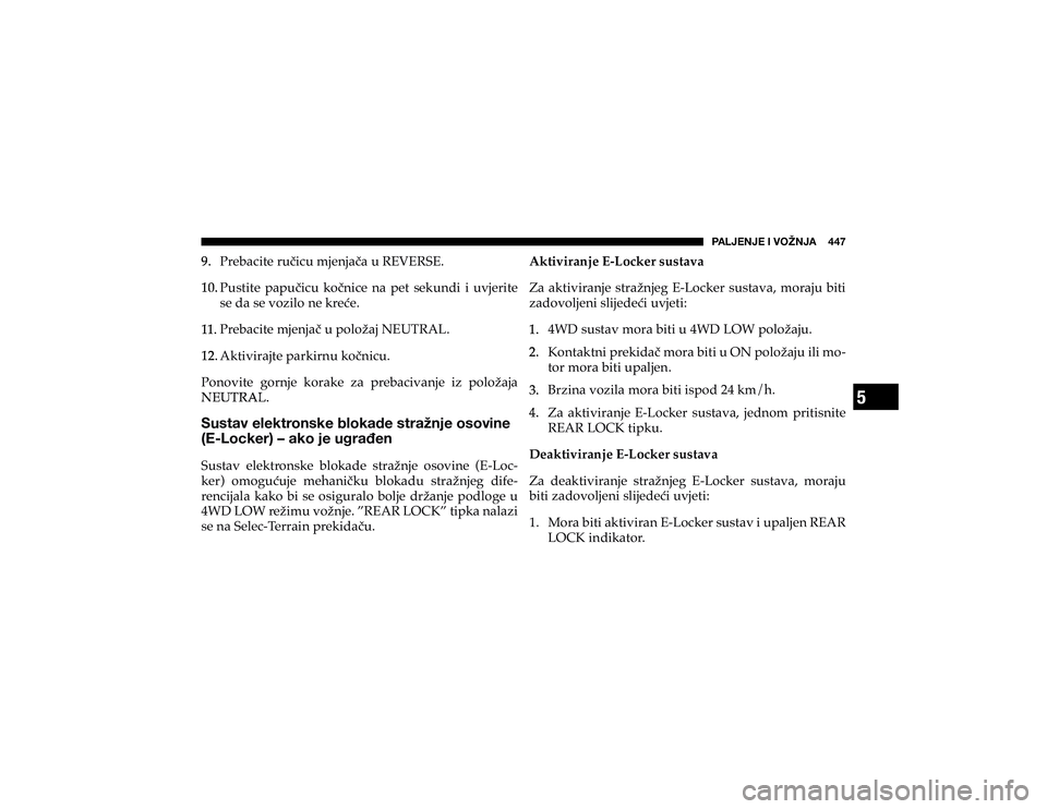 JEEP CHEROKEE 2020  Knjižica s uputama za uporabu i održavanje (in Croatian) 5
�7�(�3�1�,�5�1�,��0��=�6�ù�5�1�(�������
?�3�U�H�E�D�F�L�W�H��U�X��L�F�X��P�M�H�Q�M�D��D��X��5�(�9�(�5�6�(�
9 @
�3�X�V�W�L�W�H� �S�D�S�X��L�F�X� �N�R��Q�L�F�H� �Q�D� �S�H�W�