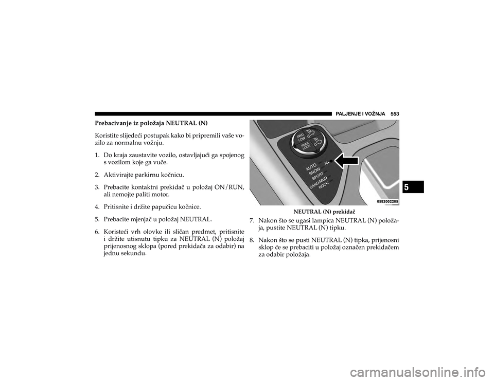 JEEP CHEROKEE 2020  Knjižica s uputama za uporabu i održavanje (in Croatian) 5
�7�(�3�1�,�5�1�,��0��=�6�ù�5�1�(�������
�3�U�H�E�D�F�L�Y�D�Q�M�H��L�]��S�R�O�R�ç�D�M�D��1�(�8�7�5�$�/���1� 
�.�R�U�L�V�W�L�W�H��V�O�L�M�H�G�H�þ�L��S�R�V�W�X�S�D�N��N�D�N�R��E�L