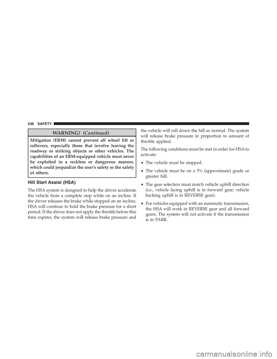 JEEP RENEGADE TRAILHAWK 2016  Owners Manual 