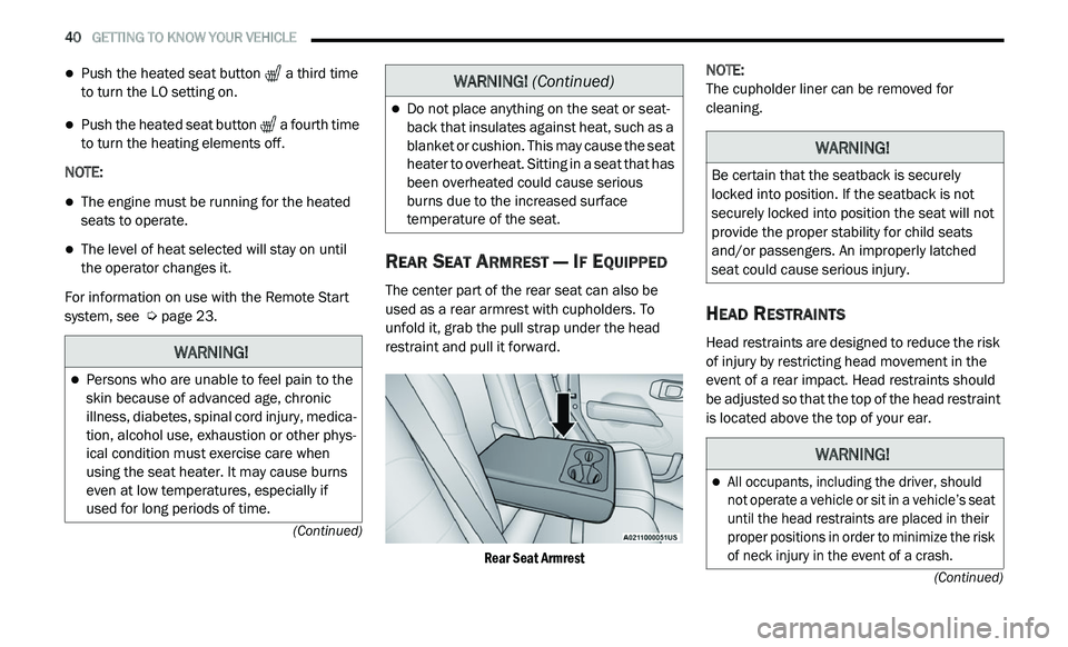 JEEP GLADIATOR 2021  Owners Manual �:�$�5�1�,�1�*�
�:�$�5�1�,�1�*� (Continuedyf
WARN�,N�*� 