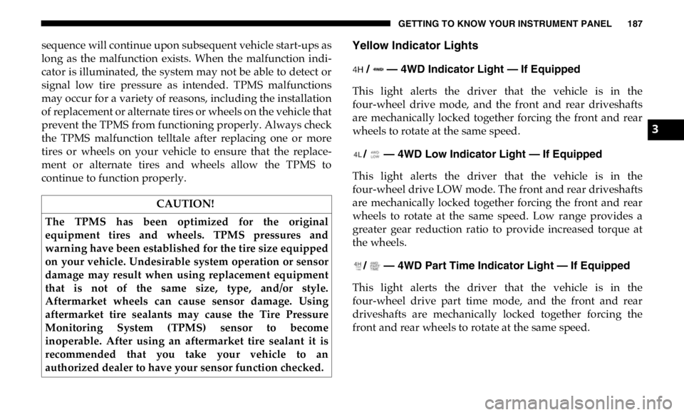JEEP GLADIATOR 2020  Owners Manual 3 