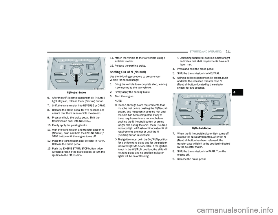 JEEP GRAND WAGONEER 2022  Owners Manual 4

22_WS_OM_EN_USC_t.book  Page 211   