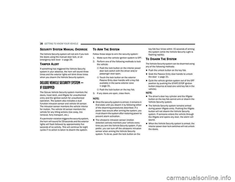 JEEP GRAND WAGONEER 2022  Owners Manual 