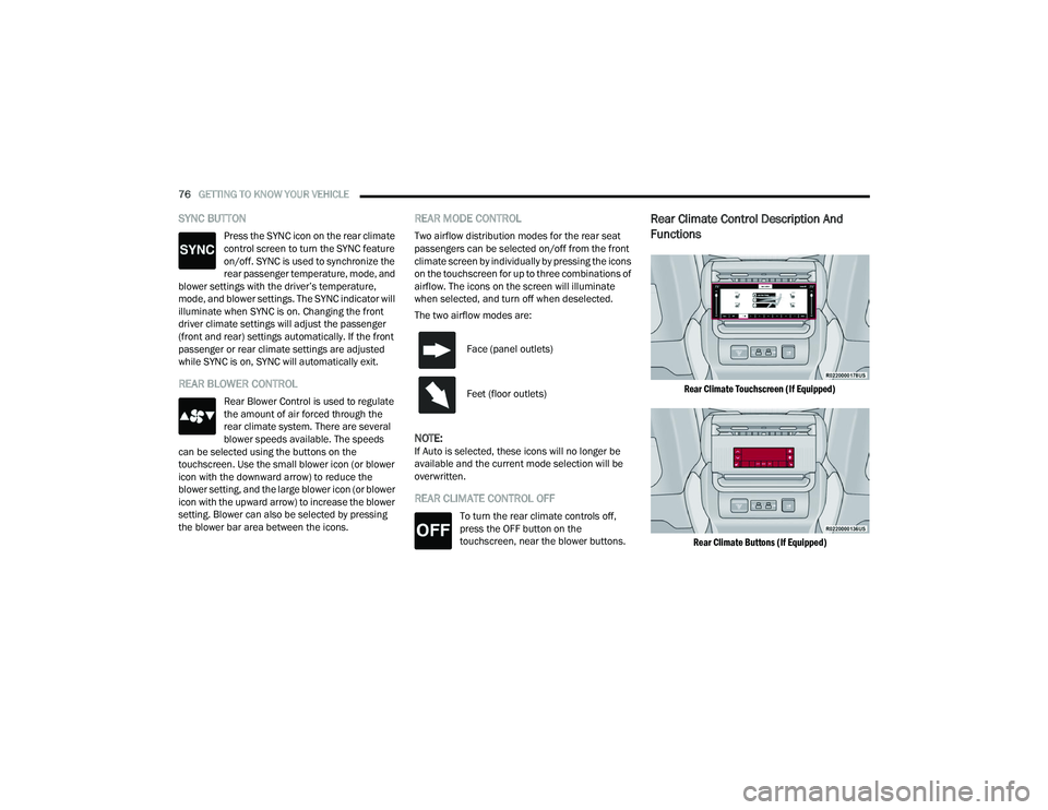 JEEP GRAND WAGONEER 2022  Owners Manual 