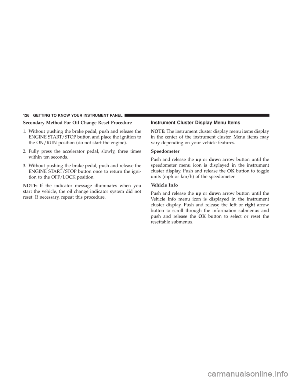 JEEP CHEROKEE LIMITED 2017  Owners Manual 