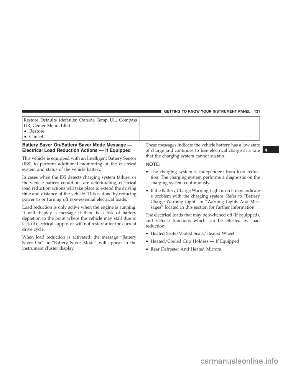 JEEP CHEROKEE LIMITED 2017  Owners Manual 