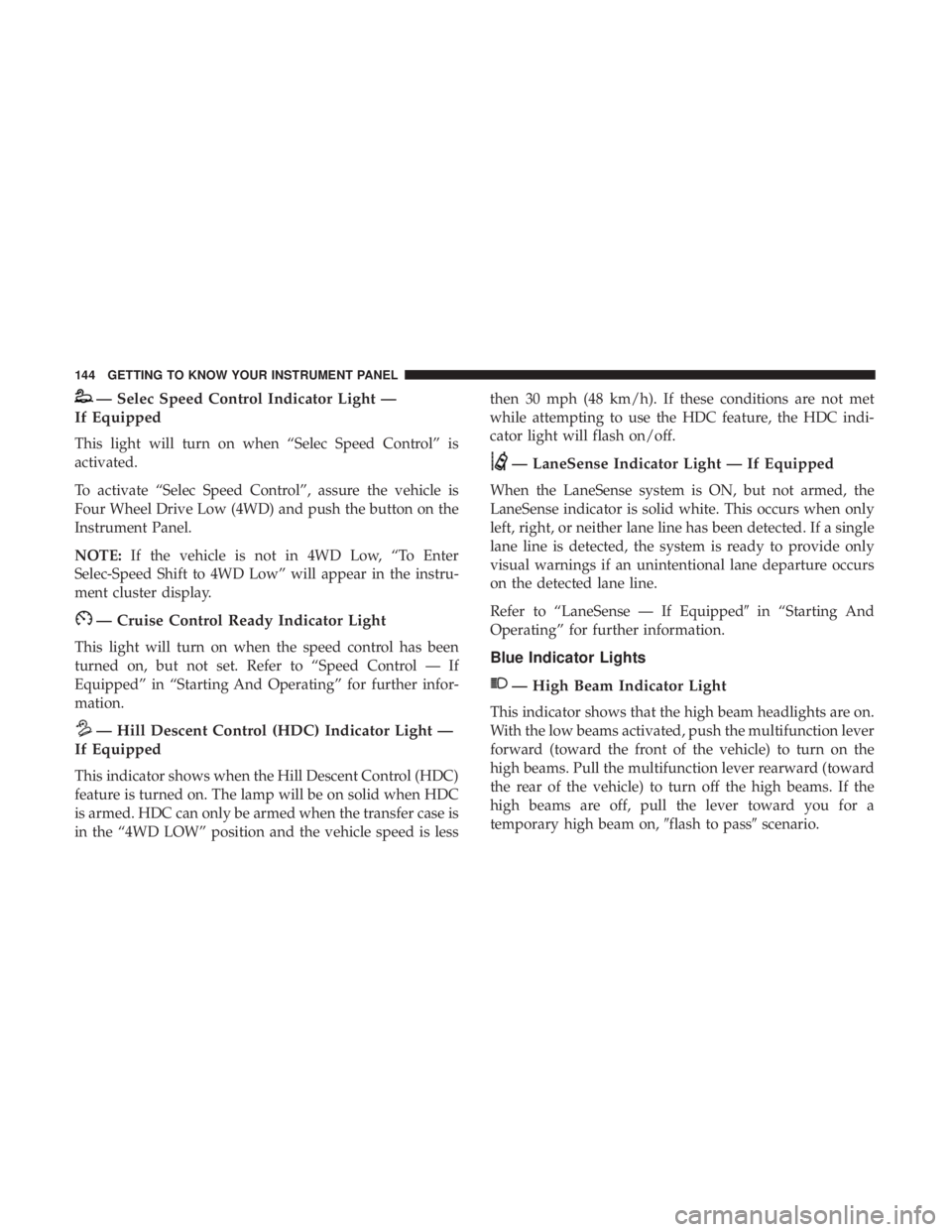JEEP CHEROKEE LIMITED 2017  Owners Manual 