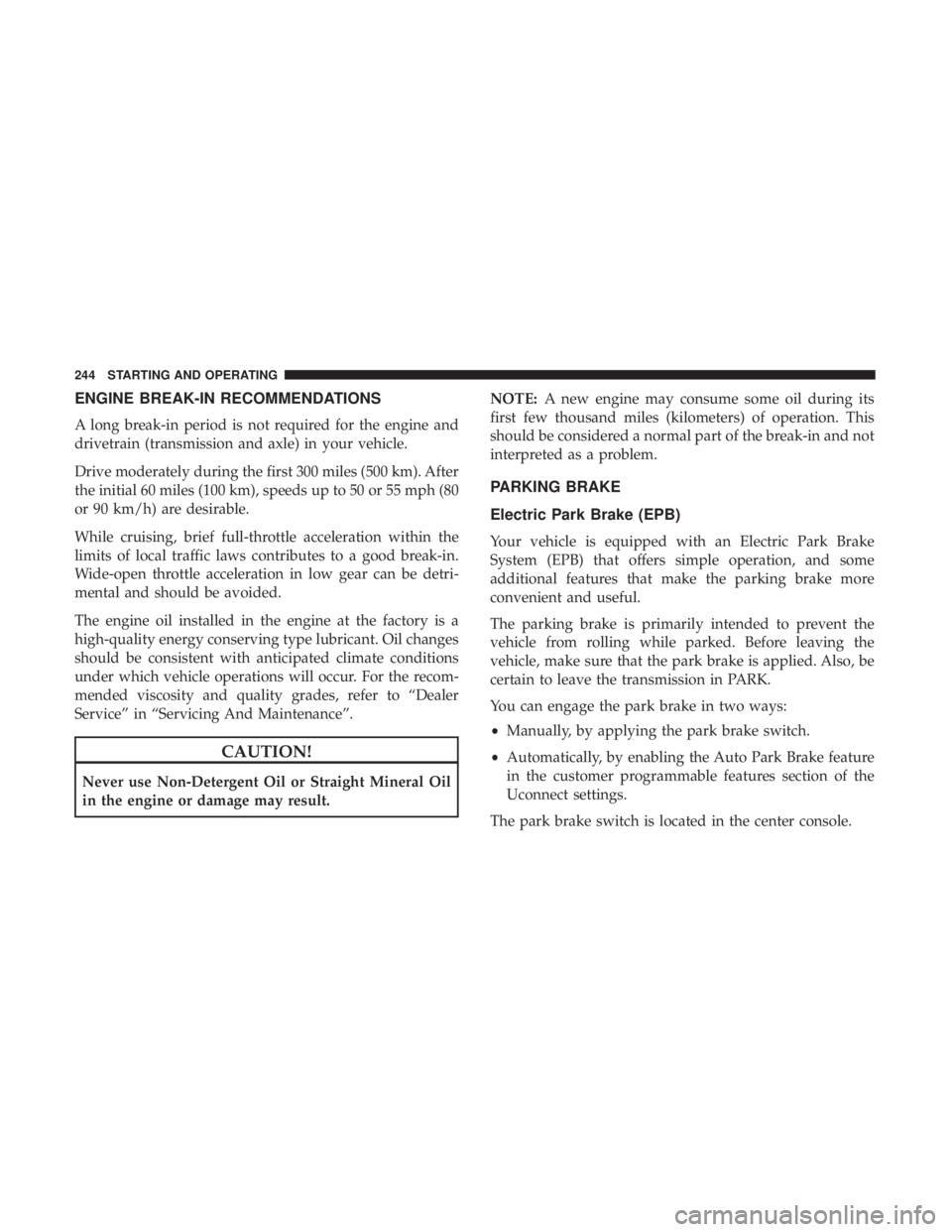 JEEP CHEROKEE LIMITED 2017  Owners Manual 