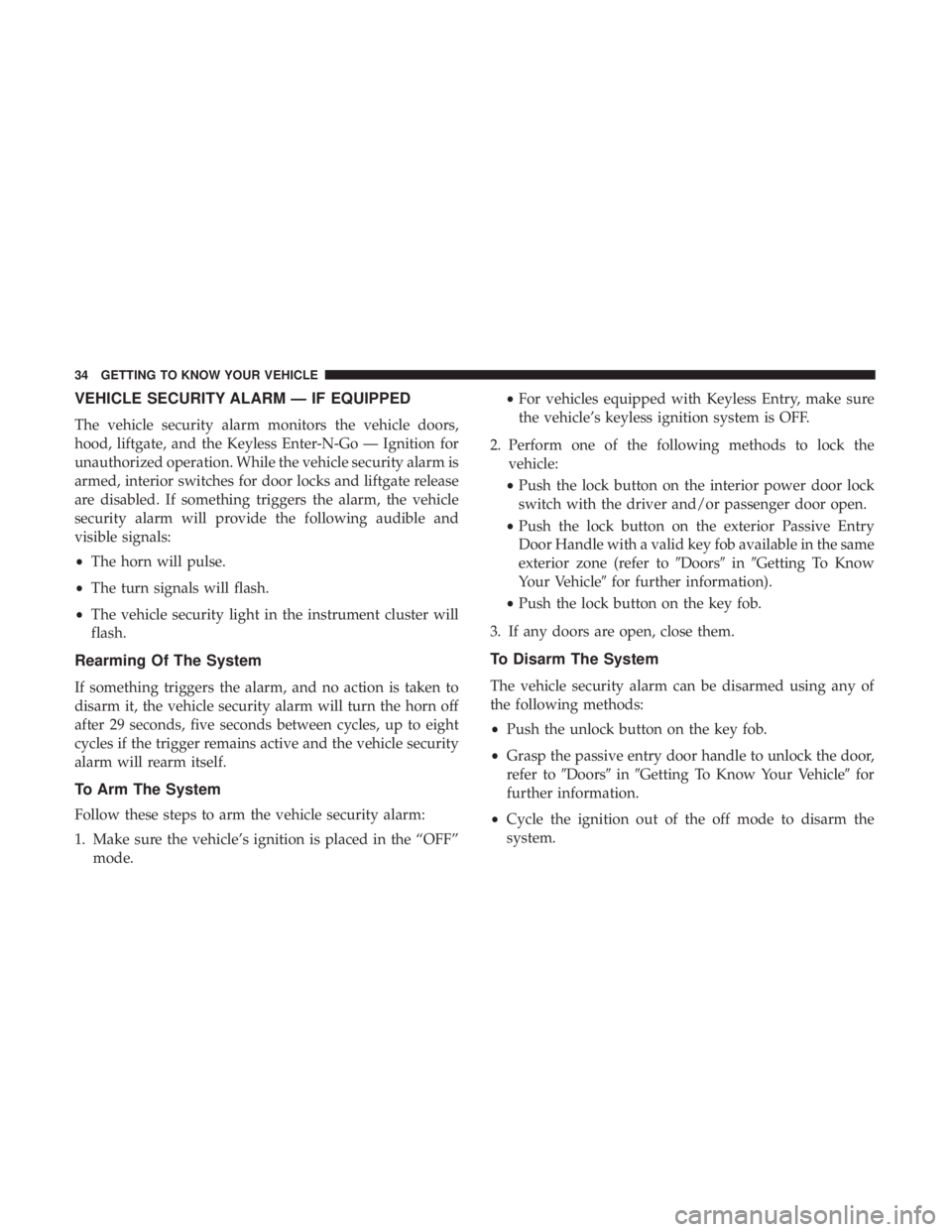 JEEP CHEROKEE LIMITED 2017  Owners Manual 