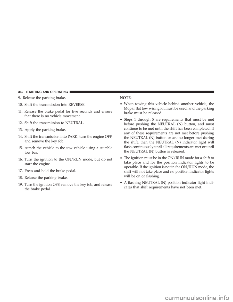 JEEP CHEROKEE LIMITED 2017  Owners Manual 