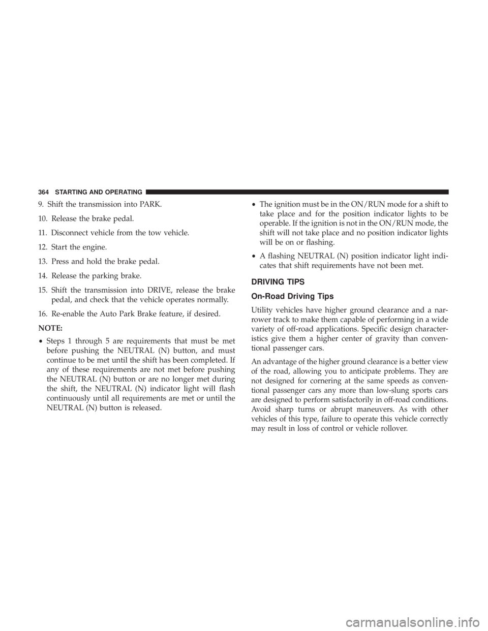 JEEP CHEROKEE LIMITED 2017  Owners Manual 