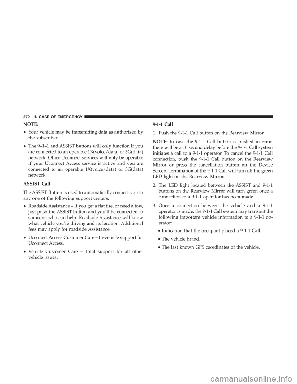 JEEP CHEROKEE LIMITED 2017  Owners Manual 