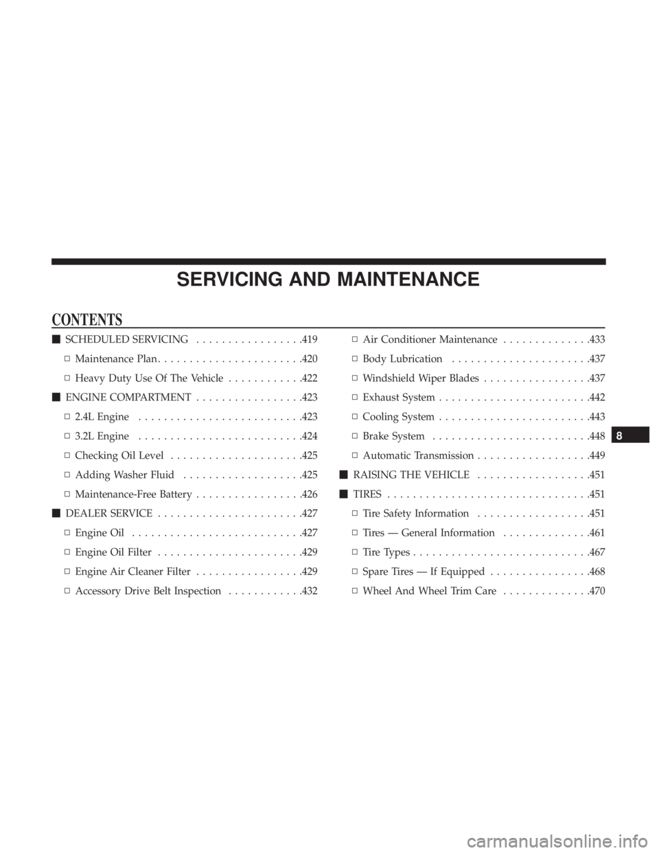 JEEP CHEROKEE LIMITED 2017  Owners Manual 