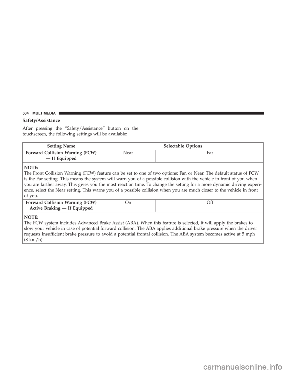 JEEP CHEROKEE LIMITED 2017  Owners Manual 