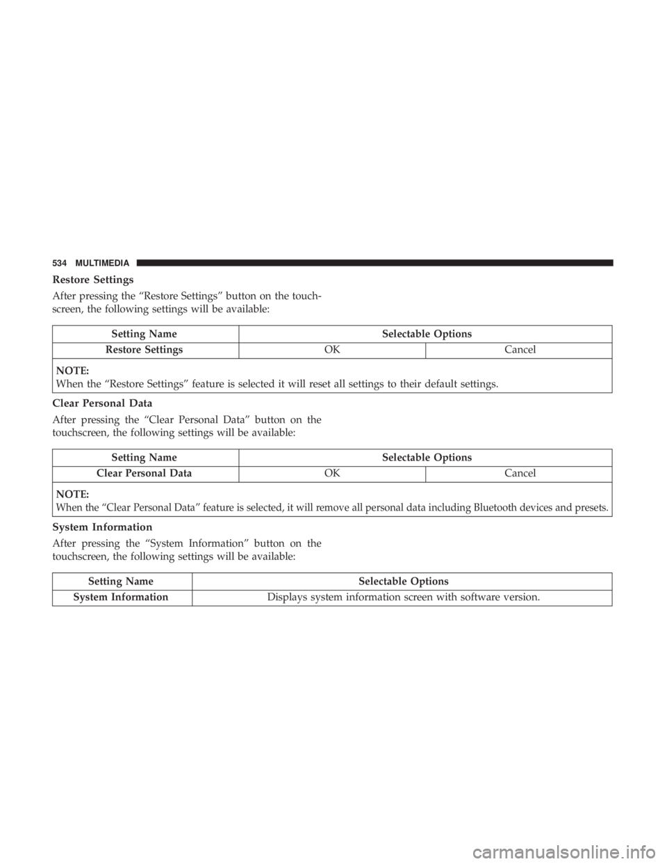 JEEP CHEROKEE LIMITED 2017  Owners Manual 