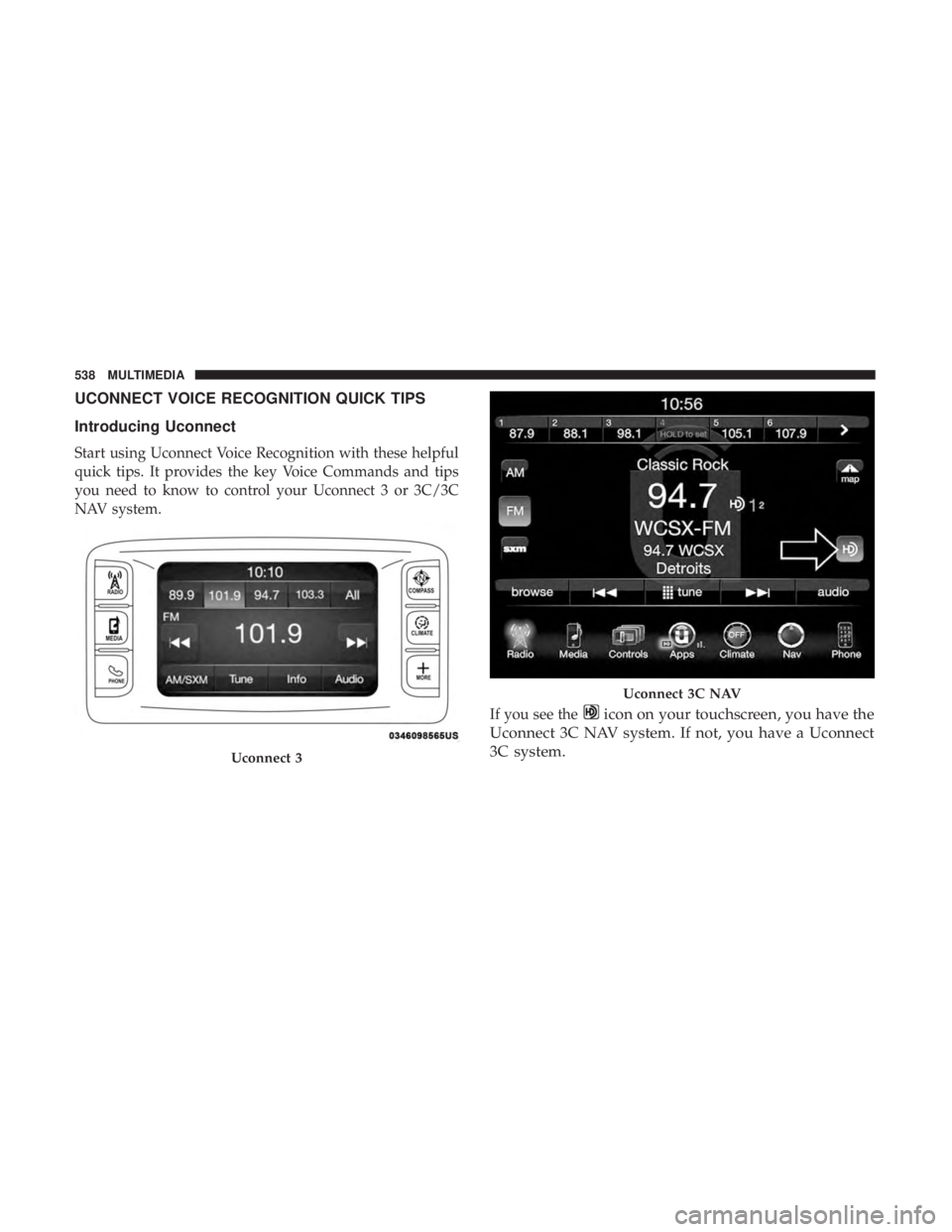 JEEP CHEROKEE LIMITED 2017  Owners Manual 