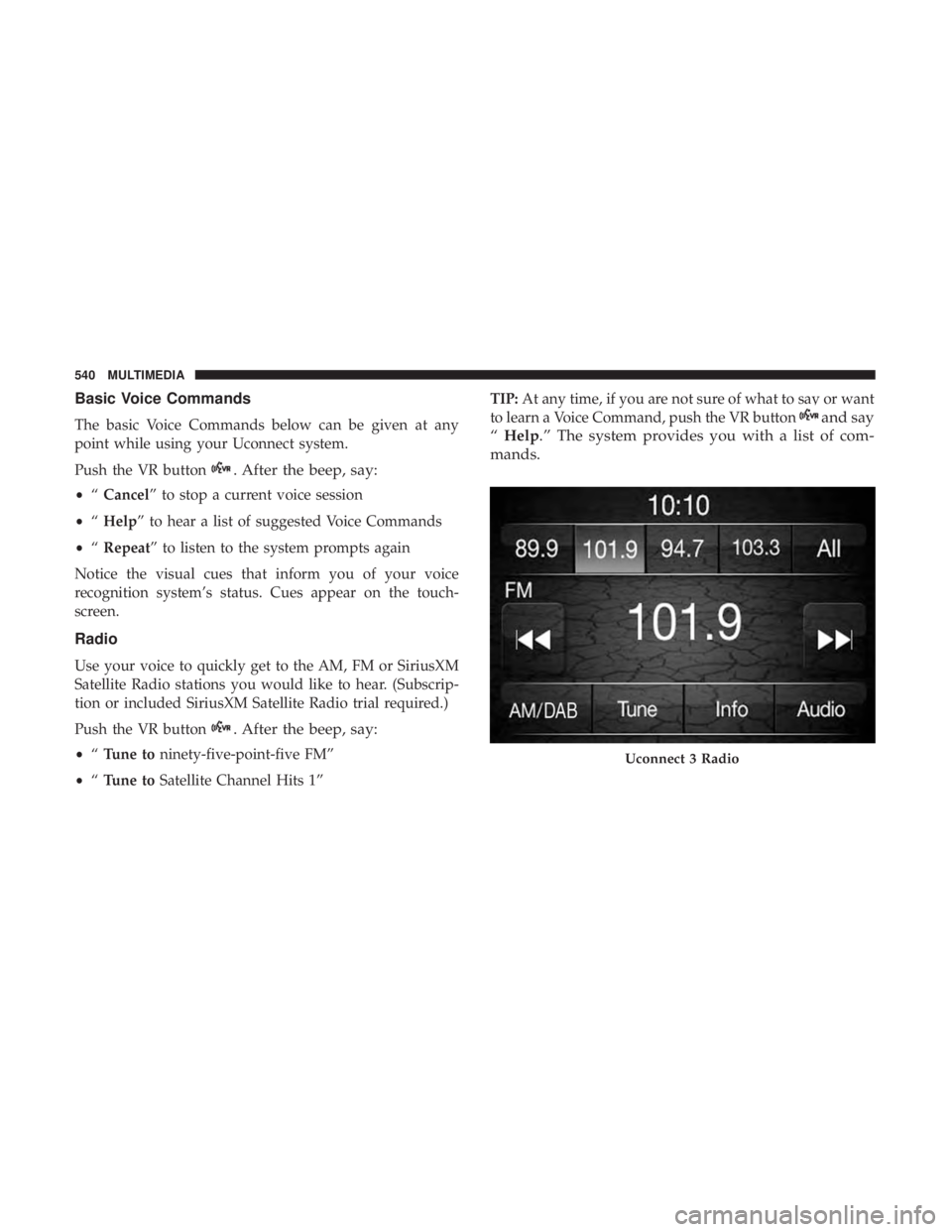 JEEP CHEROKEE LIMITED 2017  Owners Manual 