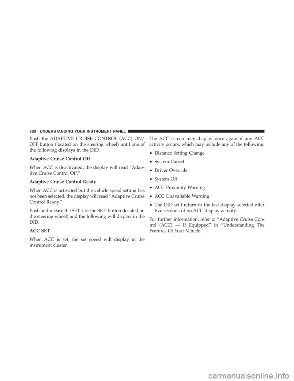 JEEP CHEROKEE LIMITED 2016  Owners Manual 