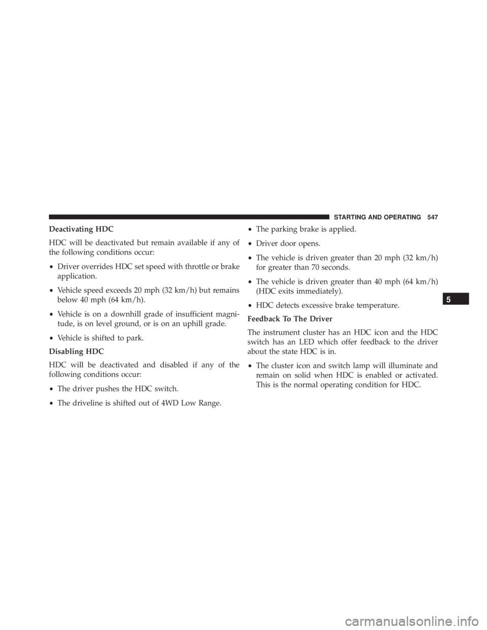 JEEP CHEROKEE LIMITED 2016  Owners Manual 