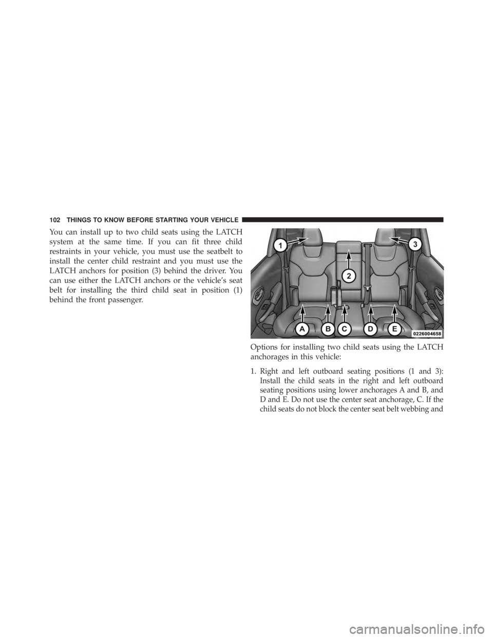 JEEP CHEROKEE TRAILHAWK 2015  Owners Manual 