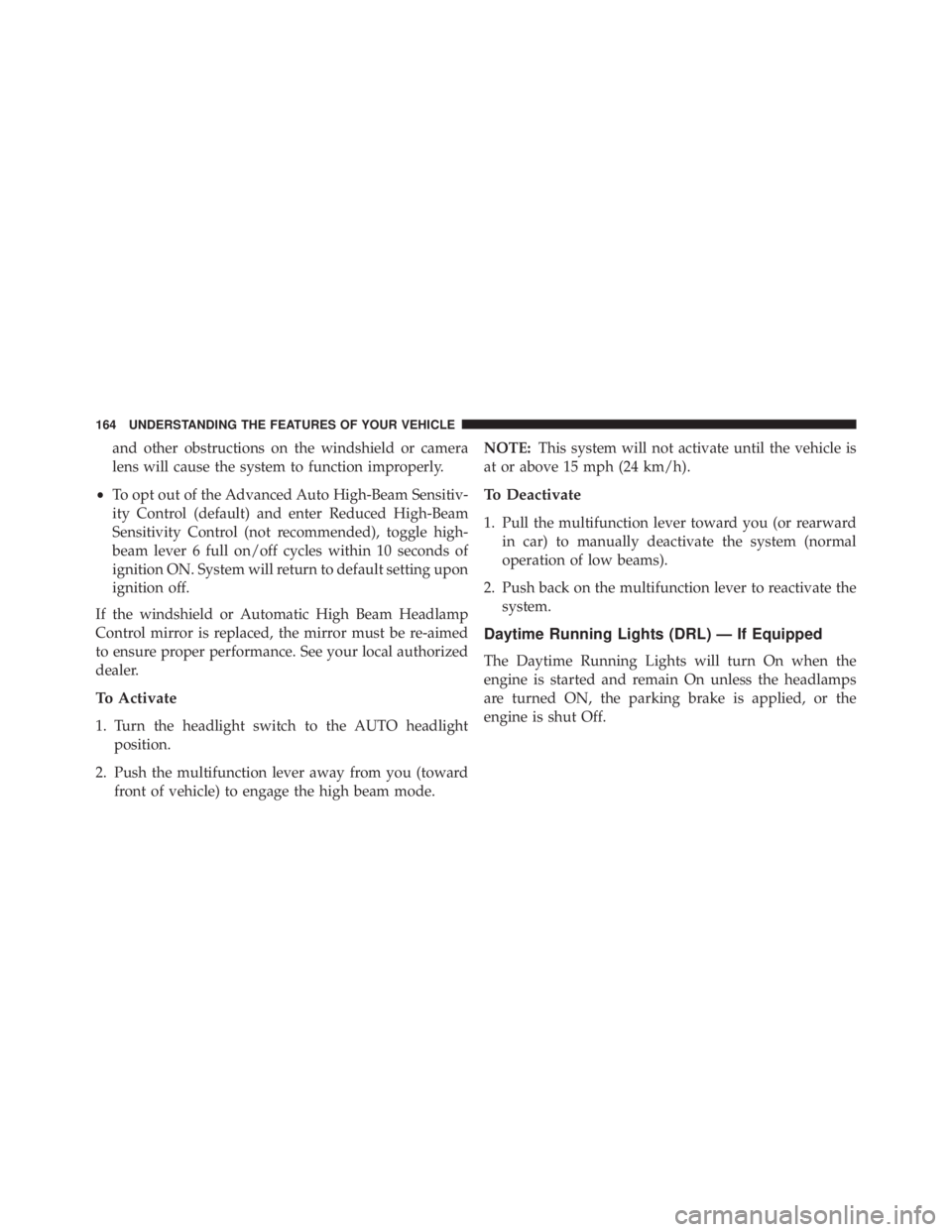 JEEP CHEROKEE TRAILHAWK 2015  Owners Manual 