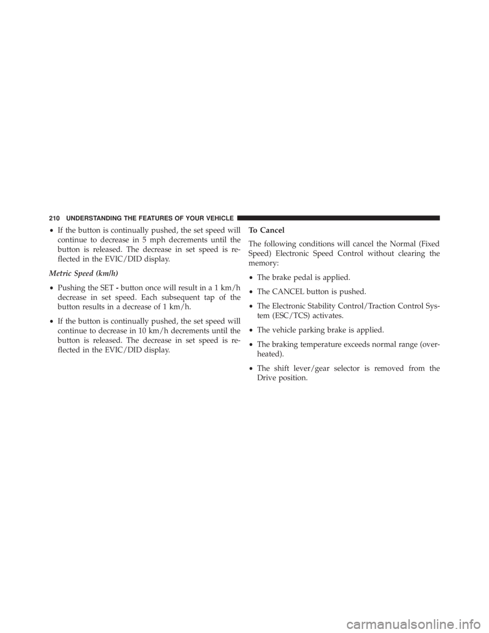JEEP CHEROKEE TRAILHAWK 2015  Owners Manual 