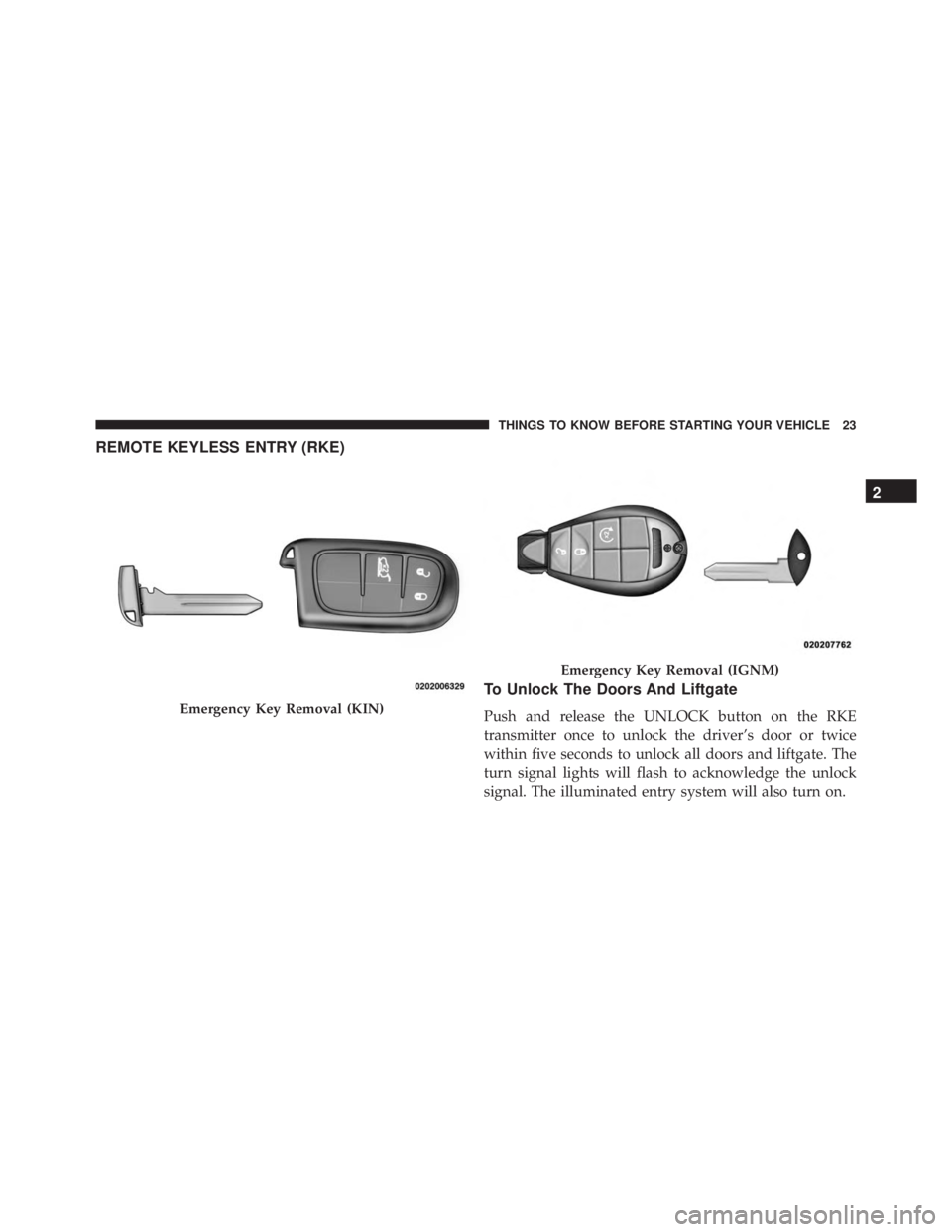 JEEP CHEROKEE TRAILHAWK 2015  Owners Manual 