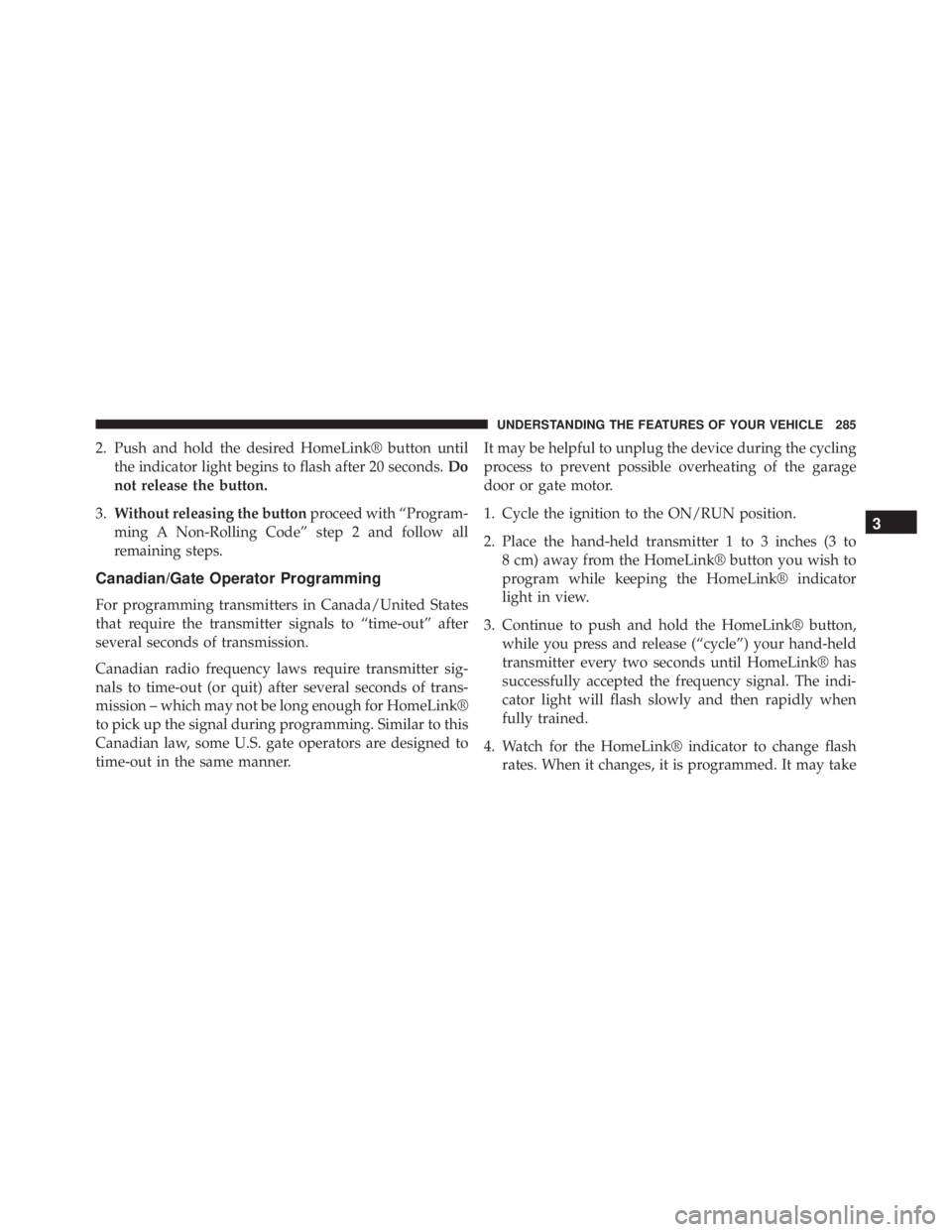JEEP CHEROKEE TRAILHAWK 2015  Owners Manual 