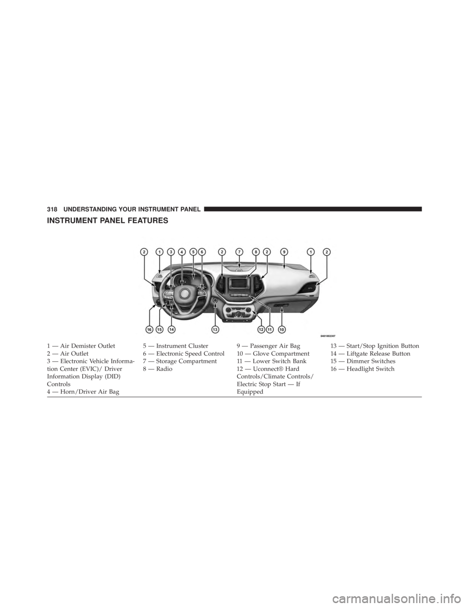 JEEP CHEROKEE TRAILHAWK 2015  Owners Manual 
