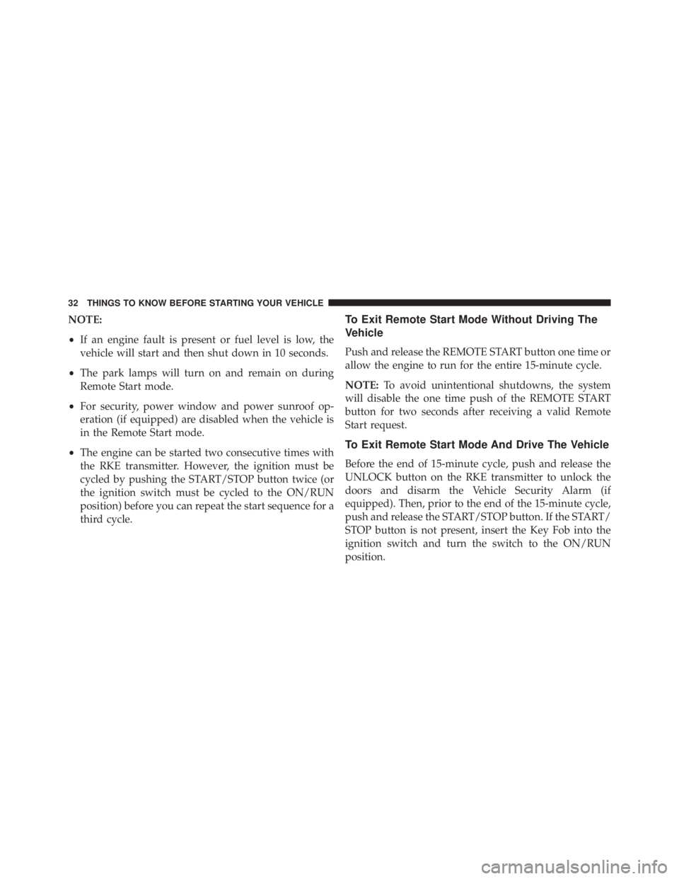 JEEP CHEROKEE TRAILHAWK 2015  Owners Manual 